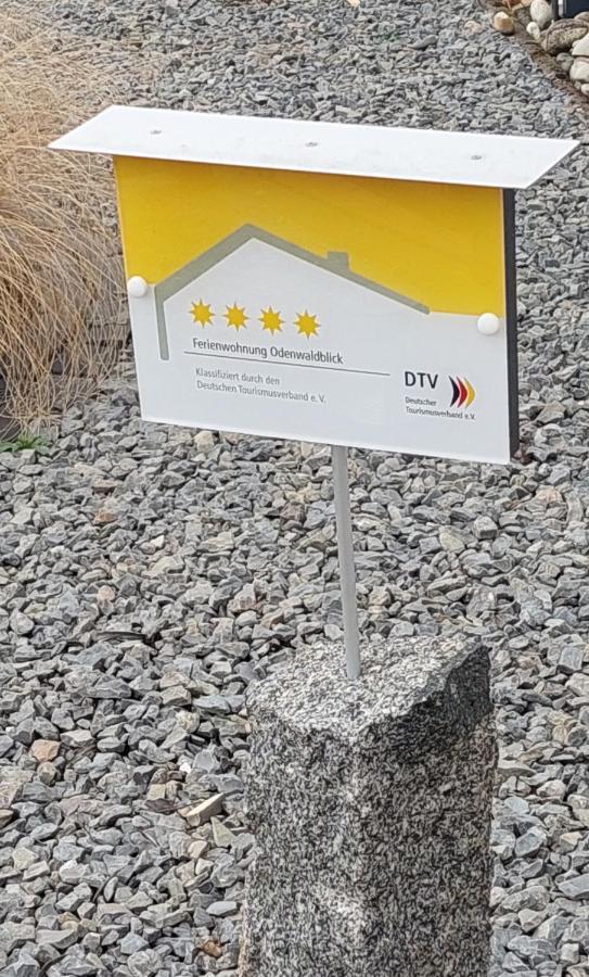 Ferienwohnung Odenwaldblick Momlingen Exterior foto